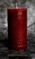 Mobile Preview: Hexenshop Dark Phönix Durchgefärbte Altarstumpenkerze Rot ø 60 x 120 mm